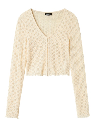 LMTD KORT BLONDE CARDIGAN NLFRALMA