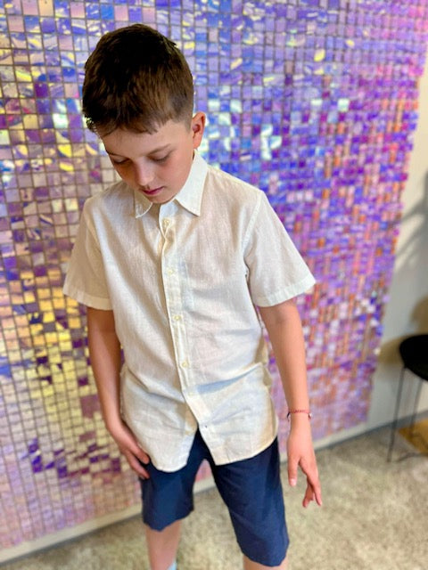 JACK&JONES JUNIOR LINSKJORTE SS JJBREEZE