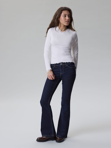 LMTD FLAP JEANS NLFBLIBLING LW FLARED