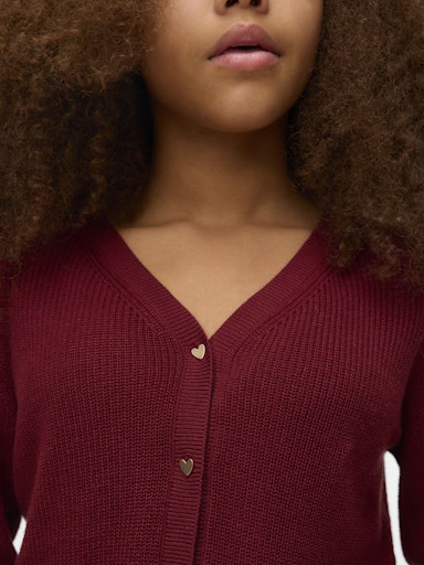 VERO MODA GIRL CARDIGAN VMNEWLEX V-NECK
