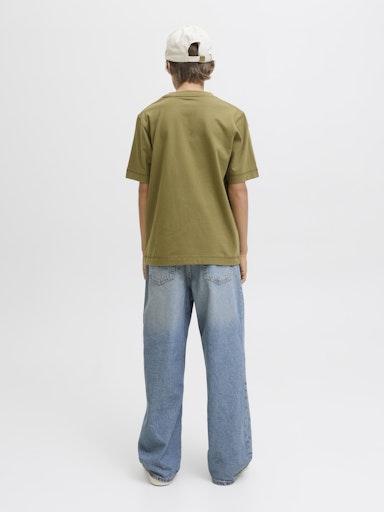 JACK & JONES JUNIOR T-SKJORTE JORNORREBRO