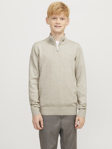 JACK JONES GENSER JJEEMIL KNIT HALFZIP