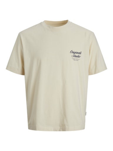 JACK & JONES JUNIOR T-SKJORTE JORNORREBRO TYPO