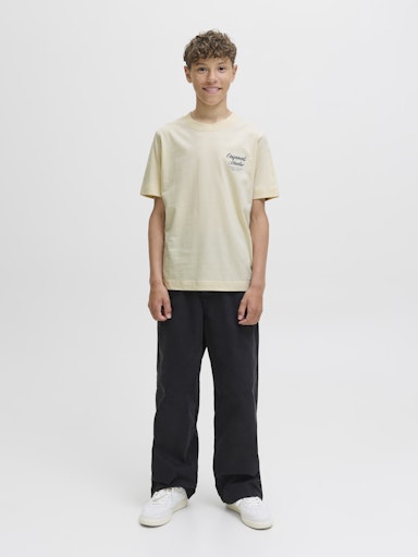 JACK & JONES JUNIOR T-SKJORTE JORNORREBRO TYPO