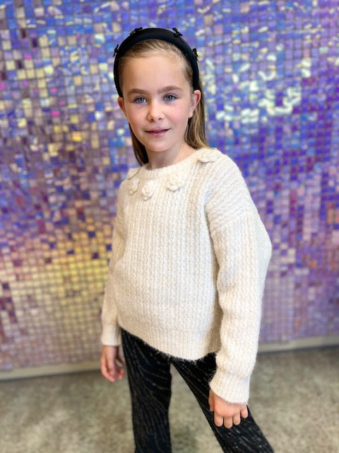VERO MODA GIRL STRIKKEGENSER VMALETTA  O-NECK