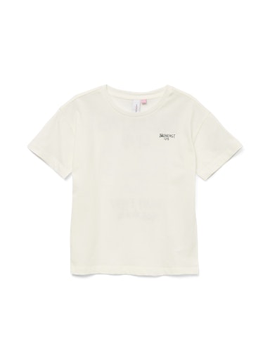 VERO MODA GIRL T-SKJORTE VMOLLY BREAKFAST SS