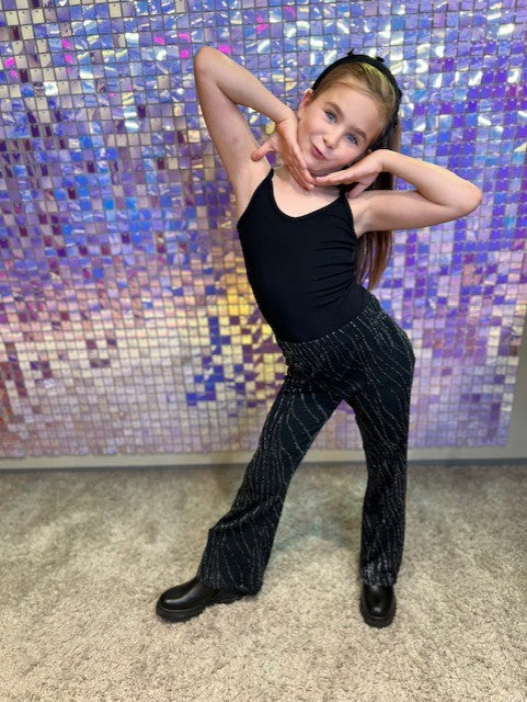 VERO MODA GIRL GLITTERBUKSE FLARED VMNITA