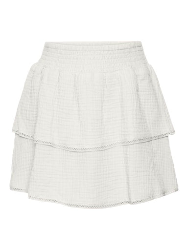 VERO MODA GIRL VMNATALI HW SHORT LACE SKIRT