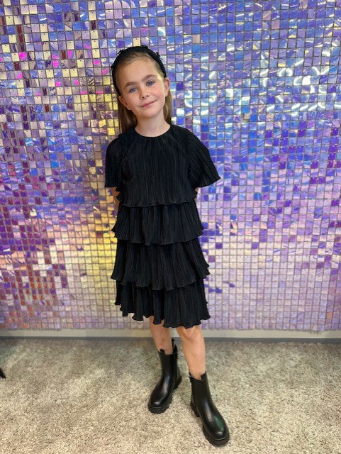 VERO MODA GIRL FESTKJOLE KORT VMPLINSY