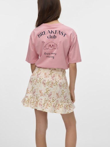 VERO MODA GIRL T-SKJORTE VMOLLY BREAKFAST SS