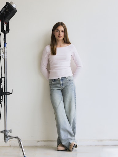 LMTD BOATNECK TOPP LS NLFRILLE