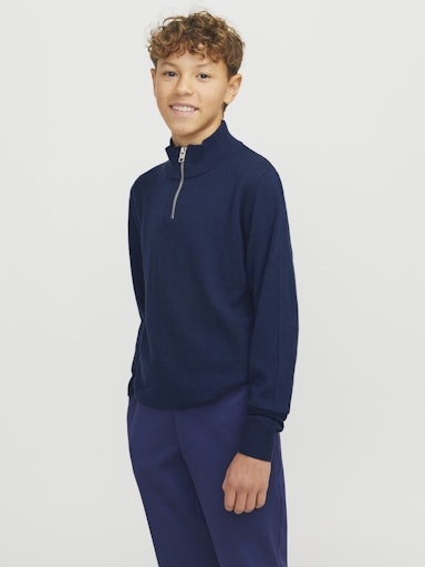 JACK JONES GENSER JJEEMIL KNIT HALFZIP