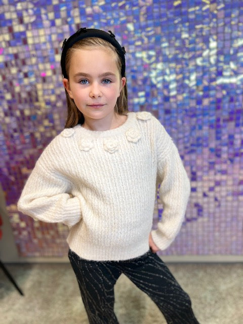 VERO MODA GIRL STRIKKEGENSER VMALETTA  O-NECK
