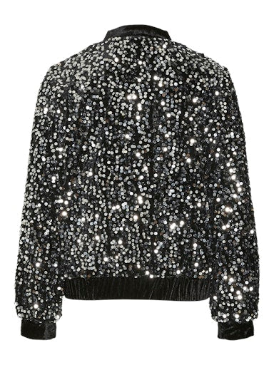 VERO MODA GIRL BOMBERJAKKE PALJETTER VMBELLA