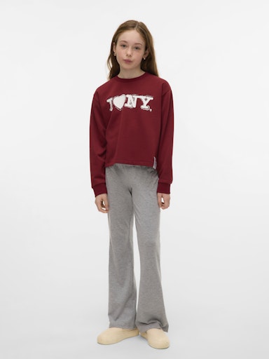 VERO MODA GIRL SWEAT KORT VMNEWYORK