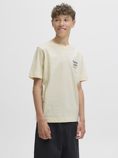 JACK & JONES JUNIOR T-SKJORTE JORNORREBRO TYPO