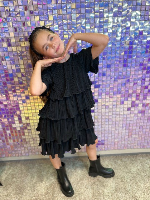 VERO MODA GIRL FESTKJOLE KORT VMPLINSY