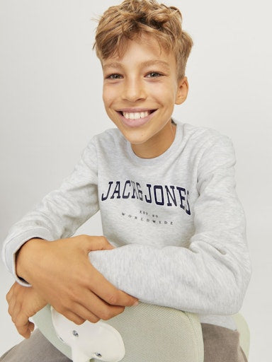 JACK&JONES JUNIOR SWEAT CREW JJECALEB VARSITY