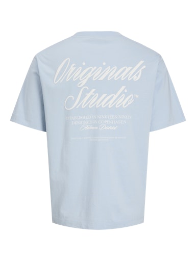 JACK & JONES JUNIOR T-SKJORTE JORNORREBRO TYPO