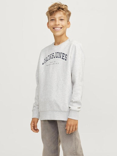 JACK&JONES JUNIOR SWEAT CREW JJECALEB VARSITY