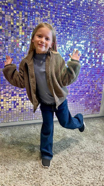 VERO MODA GIRL TEDDYJAKKE VMLUCILE