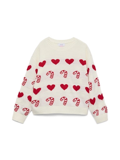 VERO MODA GIRL JULEGENSER VMCANDYHEARTS LS XMAS GIRL