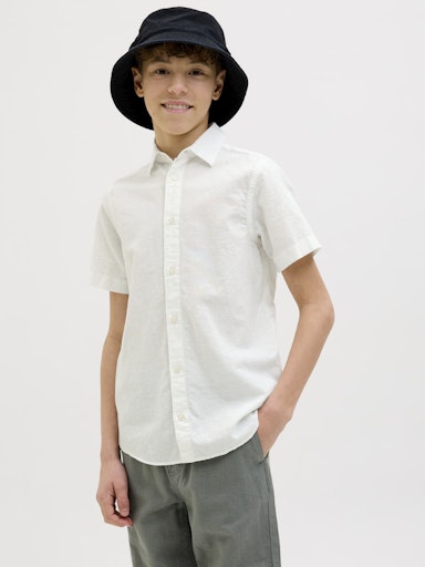 JACK&JONES JUNIOR LINSKJORTE SS JJBREEZE