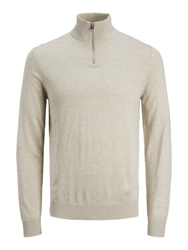 JACK JONES GENSER JJEEMIL KNIT HALFZIP