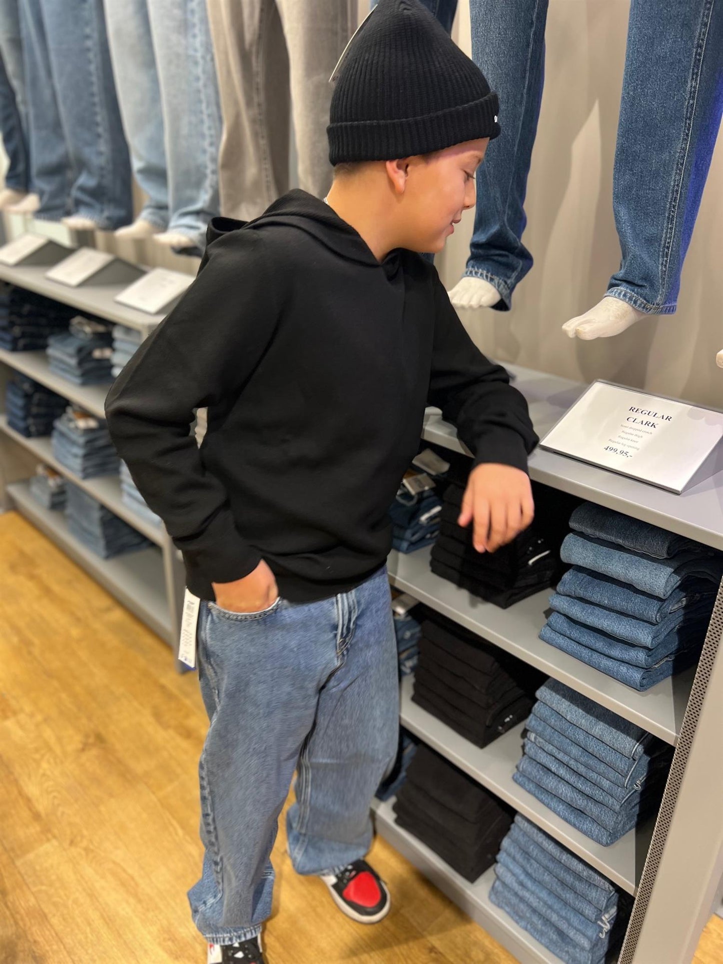 JACK&JONES JUNIOR BAGGY JEANS JJIALEX