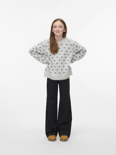 VERO MODA GIRL STRIKKEGENSER VMDOTTY