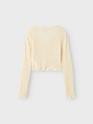 LMTD KORT BLONDE CARDIGAN NLFRALMA