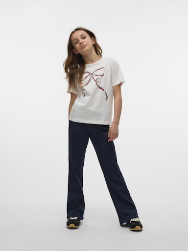 VERO MODA GIRL BUKSE FLARED VMLAVENDER FOLDDOWN