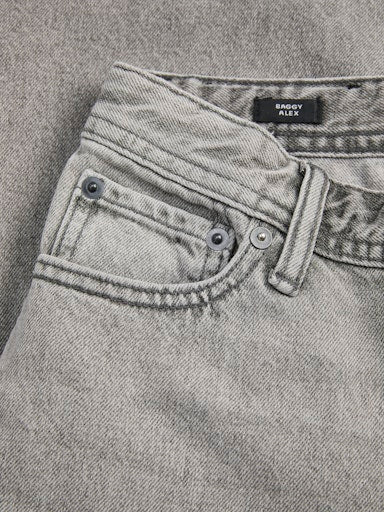 JACK&JONES JUNIOR BAGGY JEANS JJIALEX