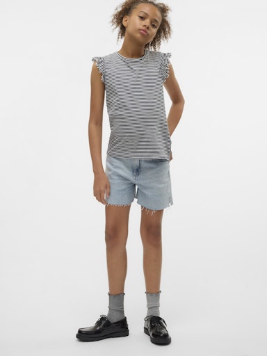 VERO MODA GIRL VMFRIDA KORT DENIM SHORTS