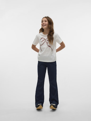 VERO MODA GIRL T-SKJORTE VMKELLY LOVE