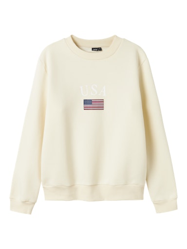 LMTD  SWEAT BRUSHED O-NECK NLNLUSA