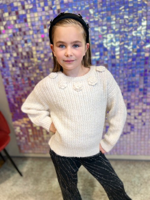 VERO MODA GIRL STRIKKEGENSER VMALETTA  O-NECK