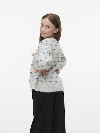 VERO MODA GIRL STRIKKEGENSER VMDOTTY