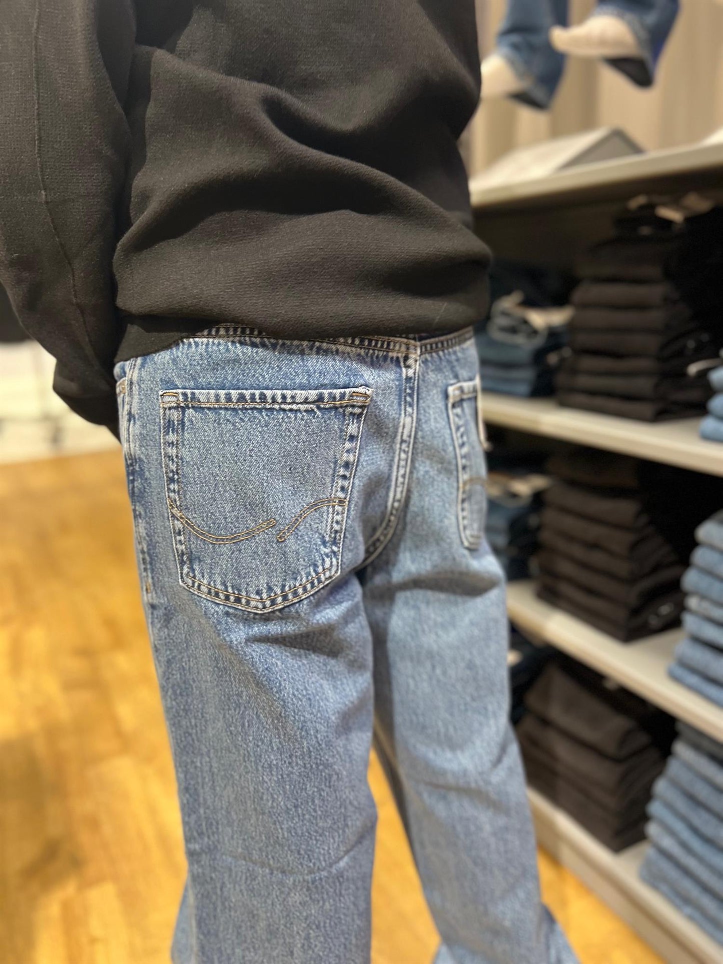 JACK&JONES JUNIOR BAGGY JEANS JJIALEX