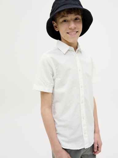 JACK&JONES JUNIOR LINSKJORTE SS JJBREEZE