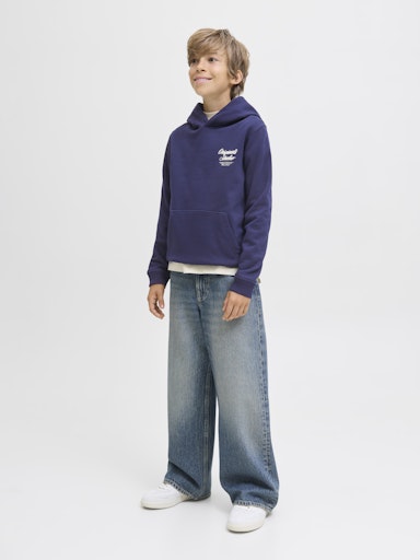 JACK & JONES JUNIOR HETTEGENSER JORNORREBRO TYPO BACK