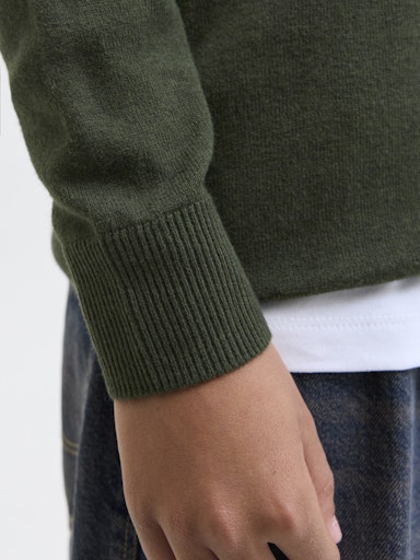 JACK JONES GENSER JJEEMIL KNIT HALFZIP