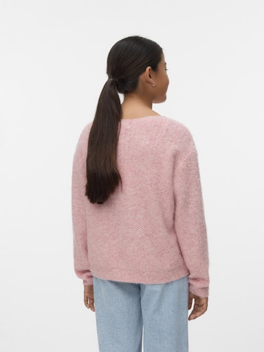 VERO MODA GIRL STRIKKEGENSER VMWENDY BOATNECK