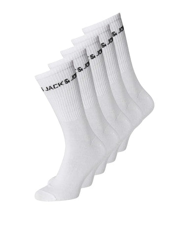 JACK&JONES JUNIOR TENNISSOKKER JACBASIC 5 PACK