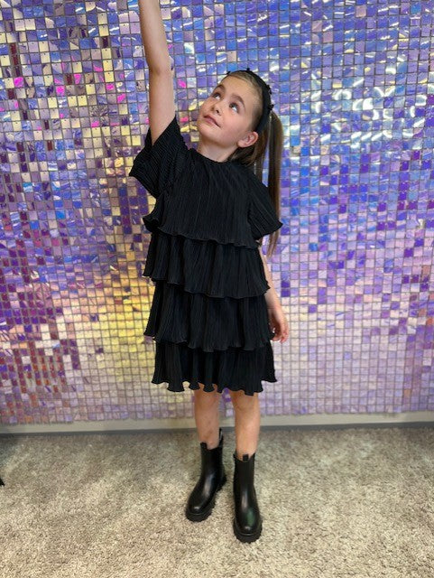 VERO MODA GIRL FESTKJOLE KORT VMPLINSY