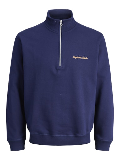 JACK &JONES JUNIOR HALFZIP GENSER JORNORREBRO
