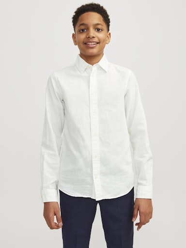 JACK&JONES JUNIOR LINSKJORTE JJELINEN LS