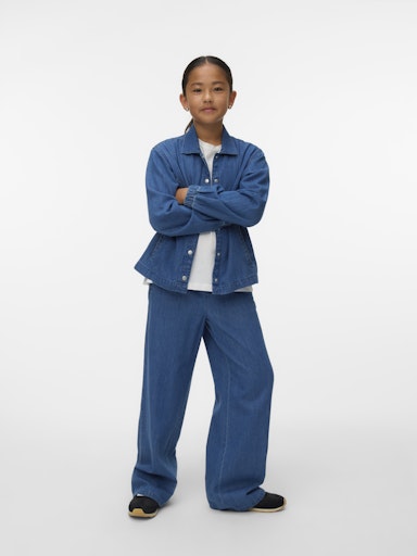 VERO MODA GIRL DENIM SKJORTE VMTENNA