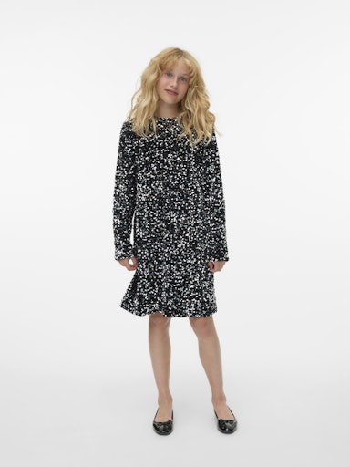 VERO MODA GIRL KJOLE KORT M/PALJETTER VMBELLA