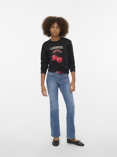 VERO MODA GIRL FLARED JEANS VMFLASH FRONT POCKET